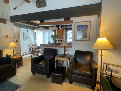 This thoughtfully designed 1-bedroom, 1.5-bathroom Yellowstone on Big Sky of Montana Golf Course in Montana - for sale on GolfHomes.com, golf home, golf lot