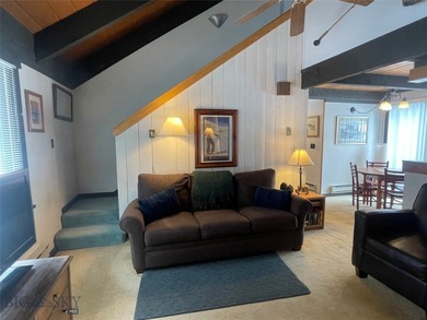 This thoughtfully designed 1-bedroom, 1.5-bathroom Yellowstone on Big Sky of Montana Golf Course in Montana - for sale on GolfHomes.com, golf home, golf lot