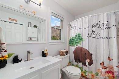 Soak up the mountains in this move-in ready home. With easy on Maggie Valley Resort and Country Club in North Carolina - for sale on GolfHomes.com, golf home, golf lot