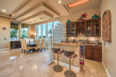 Luxury custom estate in Villa Cortina, a gated 8-home community on Rio Secco Golf Club in Nevada - for sale on GolfHomes.com, golf home, golf lot