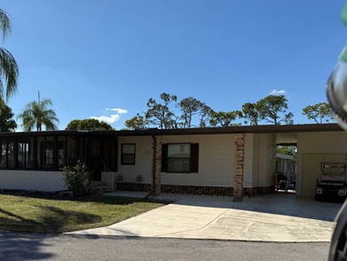 This lovely, manufactured home is on leased land in Lake on Pine Lakes Country Club in Florida - for sale on GolfHomes.com, golf home, golf lot