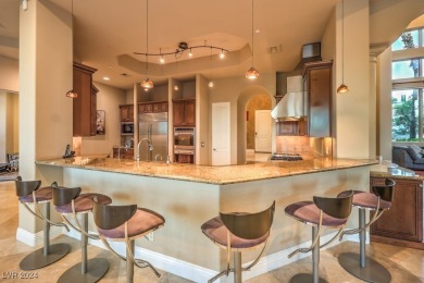 Luxury custom estate in Villa Cortina, a gated 8-home community on Rio Secco Golf Club in Nevada - for sale on GolfHomes.com, golf home, golf lot