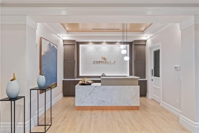 COASTAL CONTEMPORARY decor and finishes in this partially on Copperleaf Golf Club in Florida - for sale on GolfHomes.com, golf home, golf lot