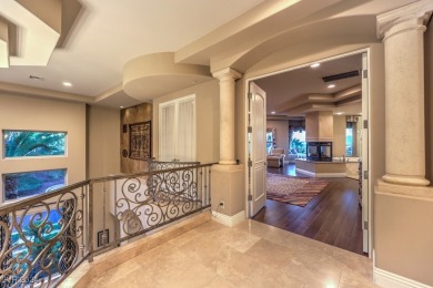 Luxury custom estate in Villa Cortina, a gated 8-home community on Rio Secco Golf Club in Nevada - for sale on GolfHomes.com, golf home, golf lot