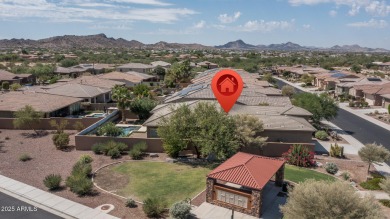 Located on a premium corner lot siding & backing open space on Estrella Mountain Ranch Golf Course in Arizona - for sale on GolfHomes.com, golf home, golf lot