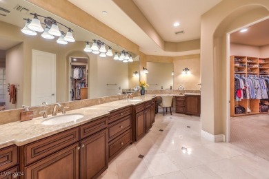 Luxury custom estate in Villa Cortina, a gated 8-home community on Rio Secco Golf Club in Nevada - for sale on GolfHomes.com, golf home, golf lot