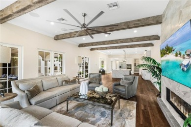 Step into luxury with this beautifully renovated waterfront home on Miromar Lakes Golf Club in Florida - for sale on GolfHomes.com, golf home, golf lot