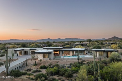 Award-winning architect C.P. Drewett designed this elegantly on The Estancia Club in Arizona - for sale on GolfHomes.com, golf home, golf lot