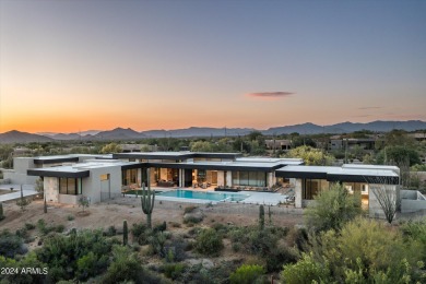 Award-winning architect C.P. Drewett designed this elegantly on The Estancia Club in Arizona - for sale on GolfHomes.com, golf home, golf lot