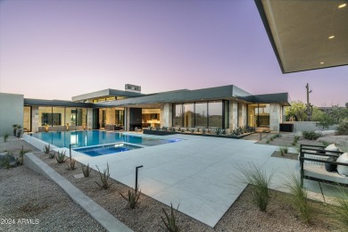 Award-winning architect C.P. Drewett designed this elegantly on The Estancia Club in Arizona - for sale on GolfHomes.com, golf home, golf lot