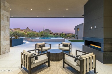 Award-winning architect C.P. Drewett designed this elegantly on The Estancia Club in Arizona - for sale on GolfHomes.com, golf home, golf lot