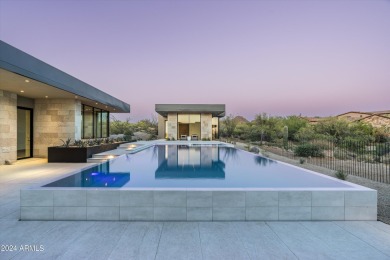 Award-winning architect C.P. Drewett designed this elegantly on The Estancia Club in Arizona - for sale on GolfHomes.com, golf home, golf lot