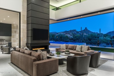 Award-winning architect C.P. Drewett designed this elegantly on The Estancia Club in Arizona - for sale on GolfHomes.com, golf home, golf lot