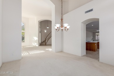 Exquisite two-story residence on golf course lot with 3-car on Las Sendas Golf Club in Arizona - for sale on GolfHomes.com, golf home, golf lot