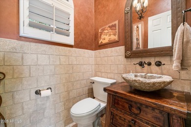 This stunning home is on the Ironwood golf course.This home on Anthem Golf and Country Club  in Arizona - for sale on GolfHomes.com, golf home, golf lot