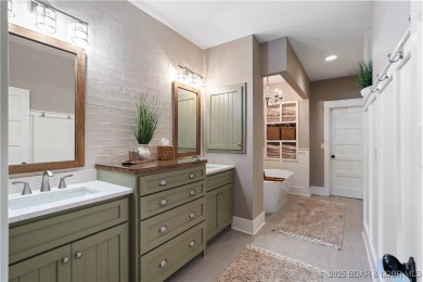 This fully remodeled home offers the perfect blend of privacy on Osage National Golf Club in Missouri - for sale on GolfHomes.com, golf home, golf lot