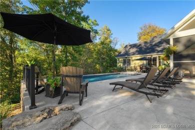 This fully remodeled home offers the perfect blend of privacy on Osage National Golf Club in Missouri - for sale on GolfHomes.com, golf home, golf lot