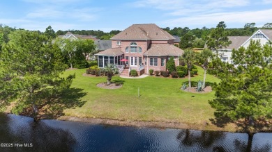 Elegant Golf Course Living with Spectacular Views, 4BR, 3.5 BA on Ocean Ridge Plantation in North Carolina - for sale on GolfHomes.com, golf home, golf lot