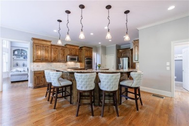 Discover this exceptional executive home situated on a serene 1 on Trophy Club of Apalachee in Georgia - for sale on GolfHomes.com, golf home, golf lot
