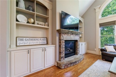 Discover this exceptional executive home situated on a serene 1 on Trophy Club of Apalachee in Georgia - for sale on GolfHomes.com, golf home, golf lot