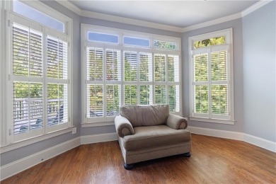 Discover this exceptional executive home situated on a serene 1 on Trophy Club of Apalachee in Georgia - for sale on GolfHomes.com, golf home, golf lot
