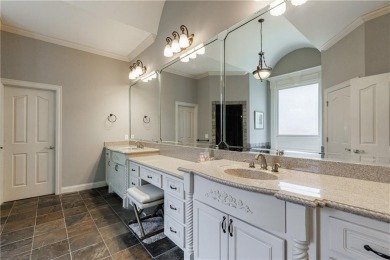 Discover this exceptional executive home situated on a serene 1 on Trophy Club of Apalachee in Georgia - for sale on GolfHomes.com, golf home, golf lot