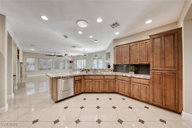 Highly upgraded single-story home nestled in one of Henderson's on Revere Golf Club in Nevada - for sale on GolfHomes.com, golf home, golf lot