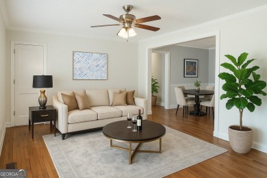 No HOA - Discover the perfect blend of contemporary elegance and on Charlie Yates Golf Course in Georgia - for sale on GolfHomes.com, golf home, golf lot