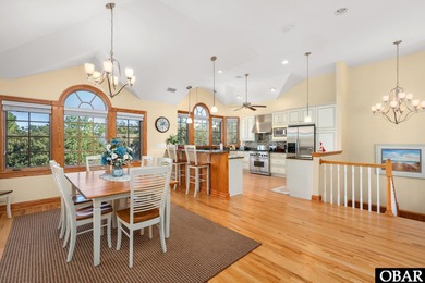 This 5-bedroom, 6.5-bath residence offers over 3,600 square feet on The Currituck Golf Club in North Carolina - for sale on GolfHomes.com, golf home, golf lot