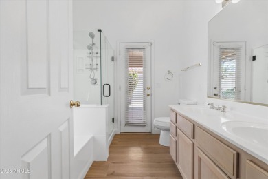 Discover this beautifully updated 3-bedroom, 2-bathroom home in on Arrowhead Country Club in Arizona - for sale on GolfHomes.com, golf home, golf lot