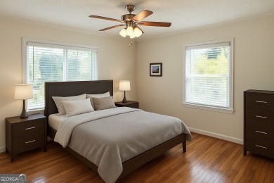 No HOA - Discover the perfect blend of contemporary elegance and on Charlie Yates Golf Course in Georgia - for sale on GolfHomes.com, golf home, golf lot