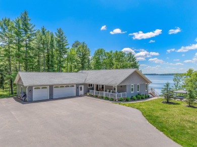 Spectacular Trout Lake Home on Trout Lake Golf Club in Wisconsin - for sale on GolfHomes.com, golf home, golf lot