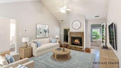 Tucked at the end of a cul-de-sac, this stunning brick home on Lockwood Folly Country Club in North Carolina - for sale on GolfHomes.com, golf home, golf lot