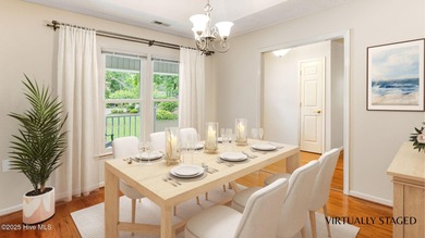 Tucked at the end of a cul-de-sac, this stunning brick home on Lockwood Folly Country Club in North Carolina - for sale on GolfHomes.com, golf home, golf lot