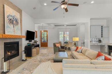 Experience the pinnacle of coastal elegance in this like-new on Members Club At St. James Plantation in North Carolina - for sale on GolfHomes.com, golf home, golf lot