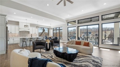 2023 construction, stunning home and is TURNKEY! Stucco & stone on The Club At Porto Cima in Missouri - for sale on GolfHomes.com, golf home, golf lot