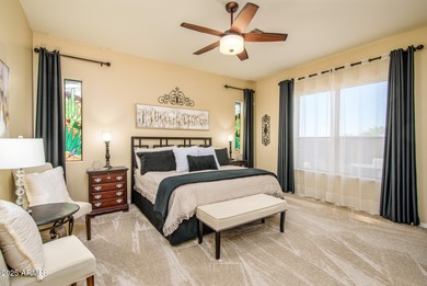 Welcome to this stunning Estrella custom home, situated on 1/2 on Estrella Mountain Ranch Golf Course in Arizona - for sale on GolfHomes.com, golf home, golf lot