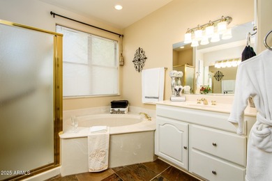 Welcome to this stunning Estrella custom home, situated on 1/2 on Estrella Mountain Ranch Golf Course in Arizona - for sale on GolfHomes.com, golf home, golf lot