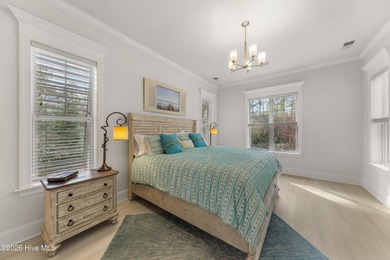 Experience the pinnacle of coastal elegance in this like-new on Members Club At St. James Plantation in North Carolina - for sale on GolfHomes.com, golf home, golf lot