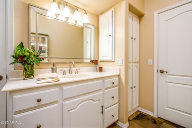 Welcome to this stunning Estrella custom home, situated on 1/2 on Estrella Mountain Ranch Golf Course in Arizona - for sale on GolfHomes.com, golf home, golf lot