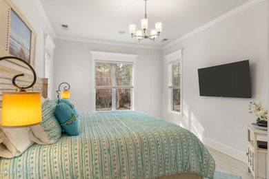 Experience the pinnacle of coastal elegance in this like-new on Members Club At St. James Plantation in North Carolina - for sale on GolfHomes.com, golf home, golf lot