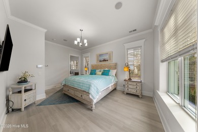 Experience the pinnacle of coastal elegance in this like-new on Members Club At St. James Plantation in North Carolina - for sale on GolfHomes.com, golf home, golf lot