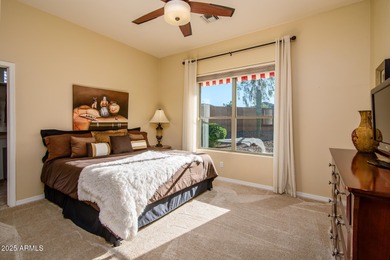 Welcome to this stunning Estrella custom home, situated on 1/2 on Estrella Mountain Ranch Golf Course in Arizona - for sale on GolfHomes.com, golf home, golf lot