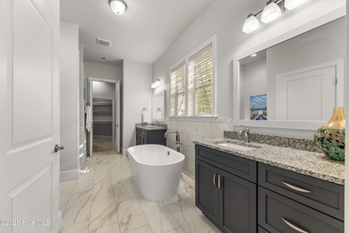 Experience the pinnacle of coastal elegance in this like-new on Members Club At St. James Plantation in North Carolina - for sale on GolfHomes.com, golf home, golf lot