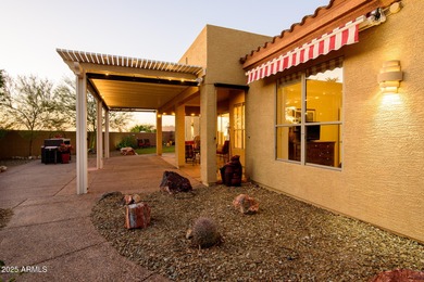 Welcome to this stunning Estrella custom home, situated on 1/2 on Estrella Mountain Ranch Golf Course in Arizona - for sale on GolfHomes.com, golf home, golf lot