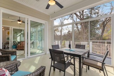 Experience the pinnacle of coastal elegance in this like-new on Members Club At St. James Plantation in North Carolina - for sale on GolfHomes.com, golf home, golf lot