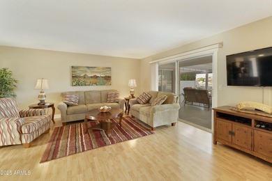 Cozy 2BR, 2BA Shawnee model on the golf course with special on Cottonwood Country Club in Arizona - for sale on GolfHomes.com, golf home, golf lot