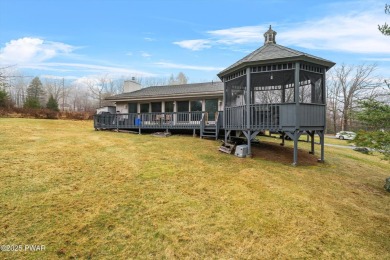 Contemporary ranch living nestled on a beautifully leveled on Lords Valley Country Club, Inc in Pennsylvania - for sale on GolfHomes.com, golf home, golf lot