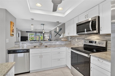 This totally remodeled unit is one to see! It boasts luxury on Kelly Greens Golf and Country Club in Florida - for sale on GolfHomes.com, golf home, golf lot