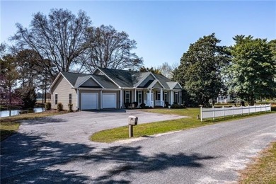 This thoughtfully designed, one-level charmer offers stunning on Indian Creek Yacht and Country Club in Virginia - for sale on GolfHomes.com, golf home, golf lot